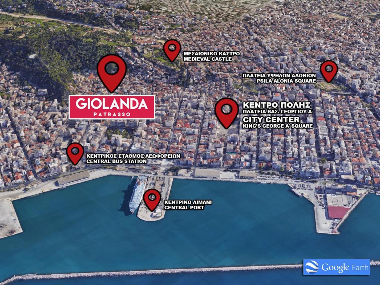 Giolanda Patrasso - Modern Apartment In The Center Of Πάτρα Εξωτερικό φωτογραφία